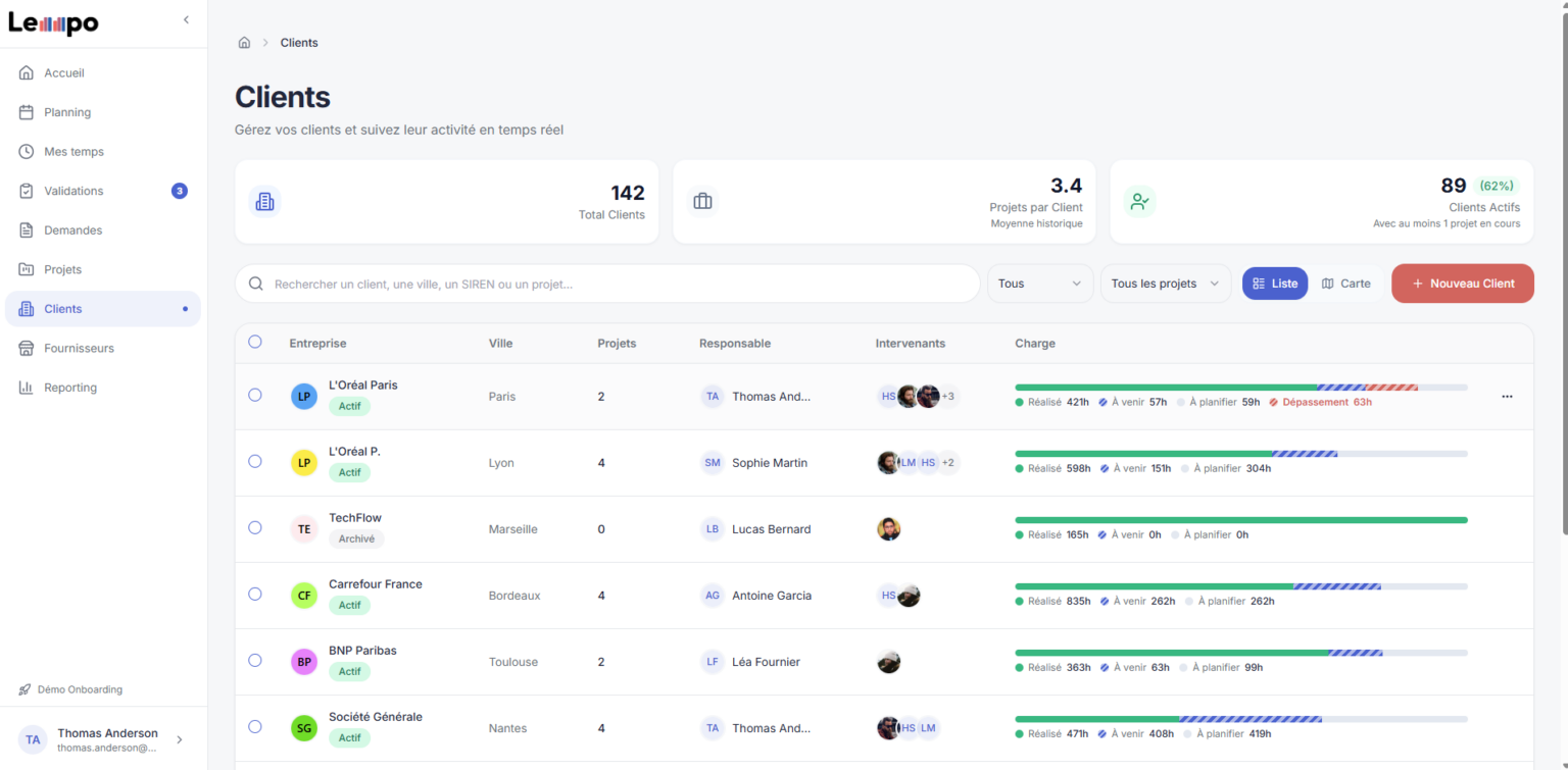vue client mockup lemmpo
