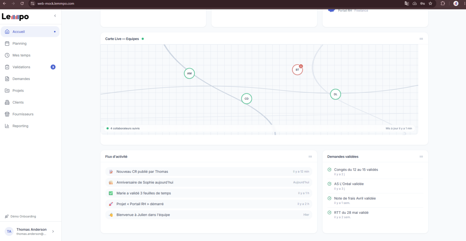 vue direction reporting webmockup lemmpo 2